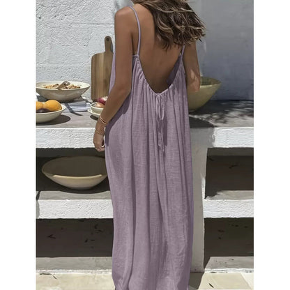 2026 Cross-Border New Model Womens Strapless Coat With Back Exposure Loose Fit, Home Wear Dress - HotGirlsOnly