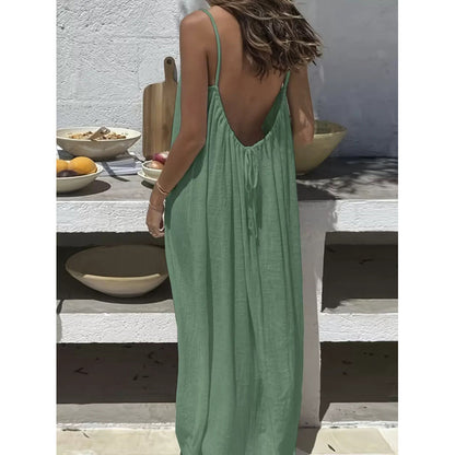 2026 Cross-Border New Model Womens Strapless Coat With Back Exposure Loose Fit, Home Wear Dress - HotGirlsOnly